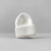 Fashionable and warm knitted cap, Korean style, versatile and fashionable, thickened warm outdoor skiing ear protects, white fleece Application Scenario